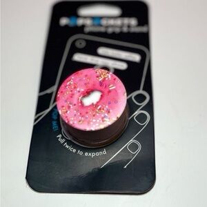 PopSocket Sprinkle Donut Phone Grip - Pink